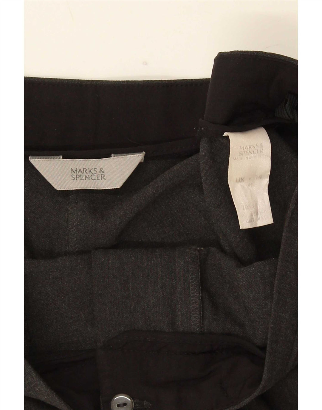 Spodnie damskie Marks & Spencer Bootcut UK 14 Large W32 L33 Szare