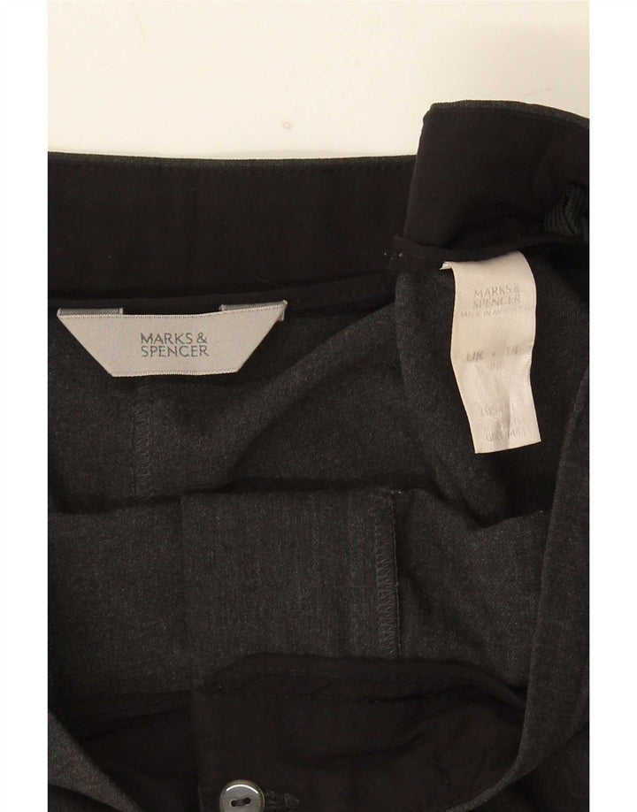 Spodnie damskie Marks & Spencer Bootcut UK 14 Large W32 L33 Szare