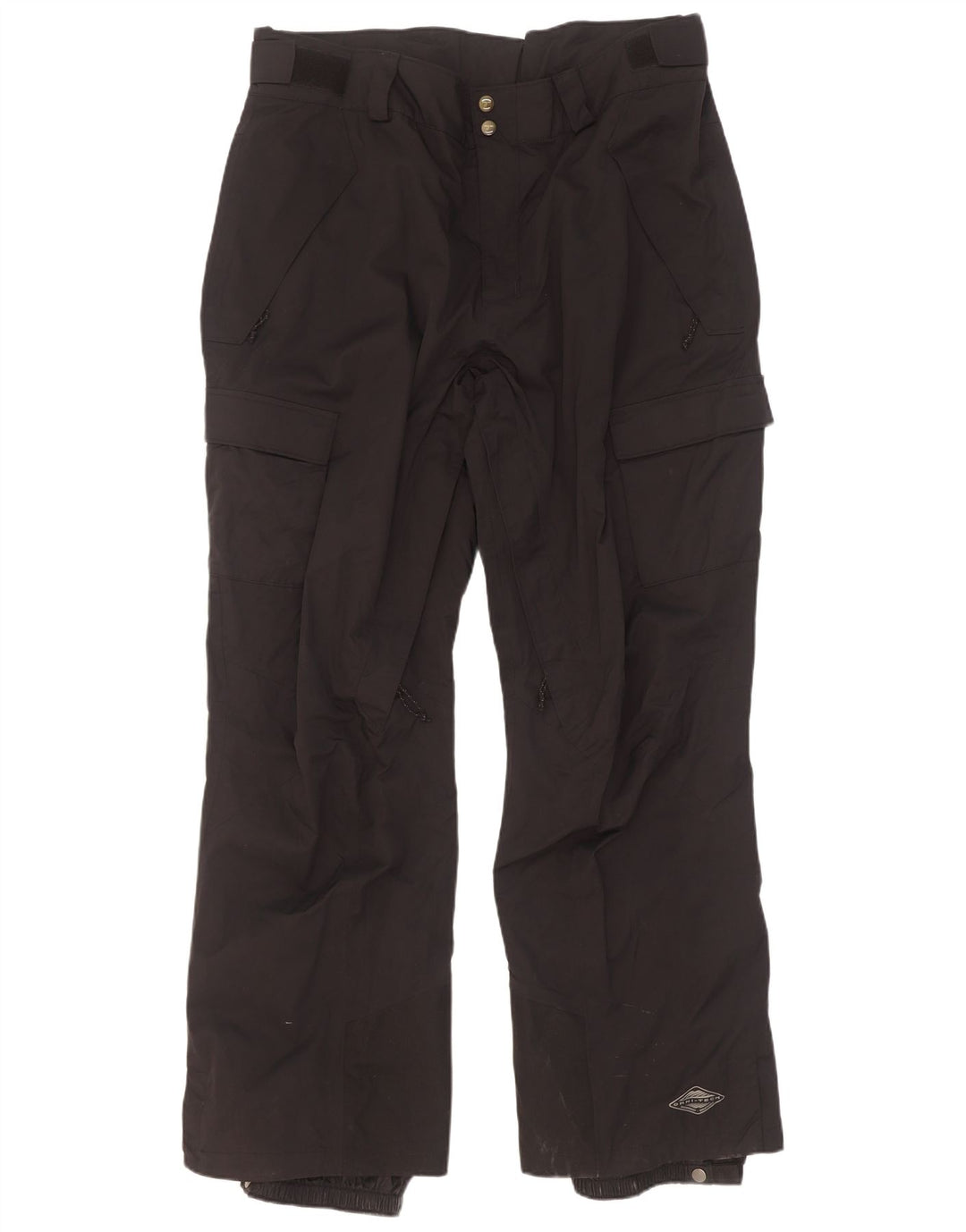 Męskie spodnie narciarskie Columbia Omni-Tech Cargo XL, czarny nylon