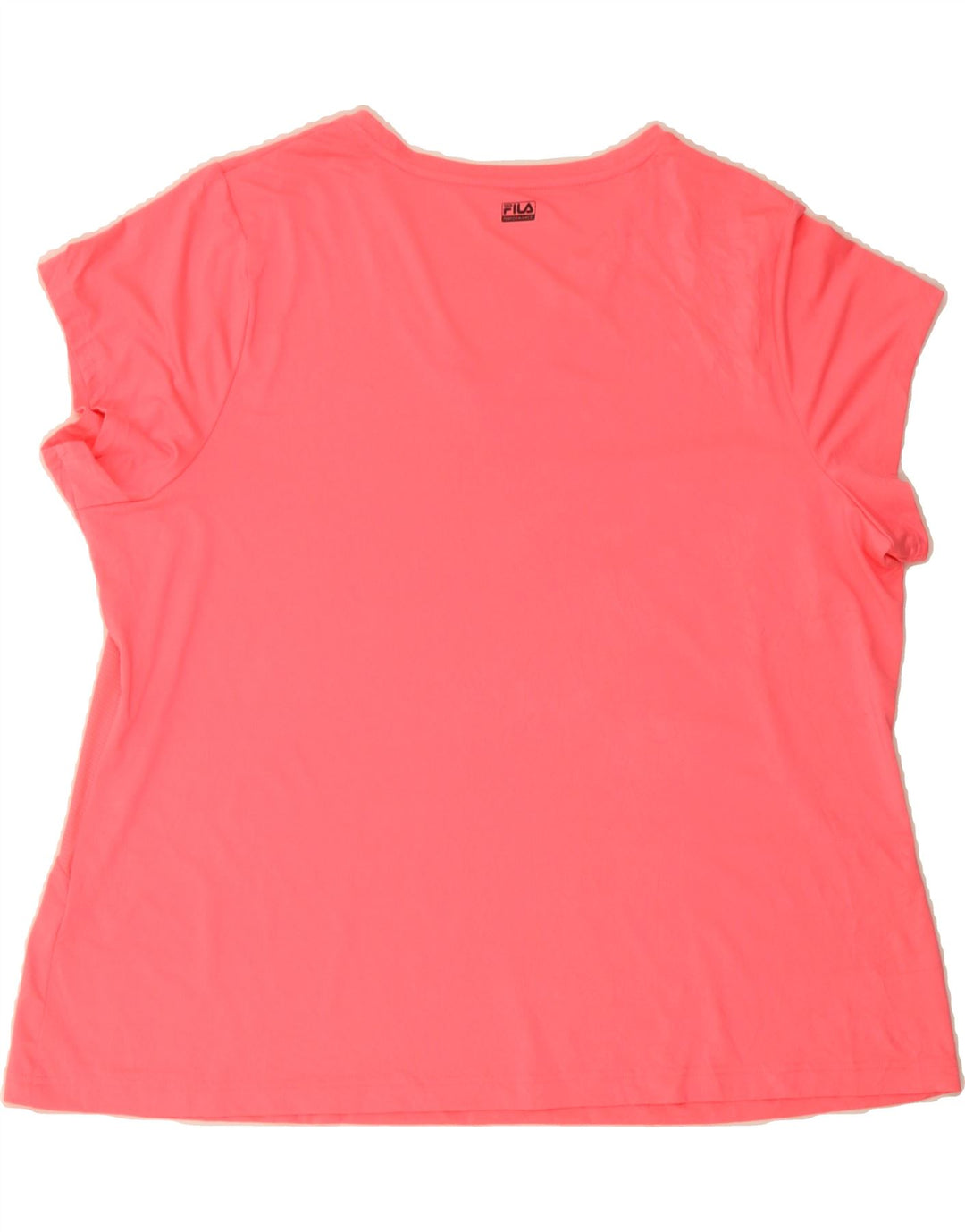 FILA Womens Oversized T-Shirt Top UK 22 3XL Pink Vintage Fila and Second-Hand Fila from Messina Hembry 