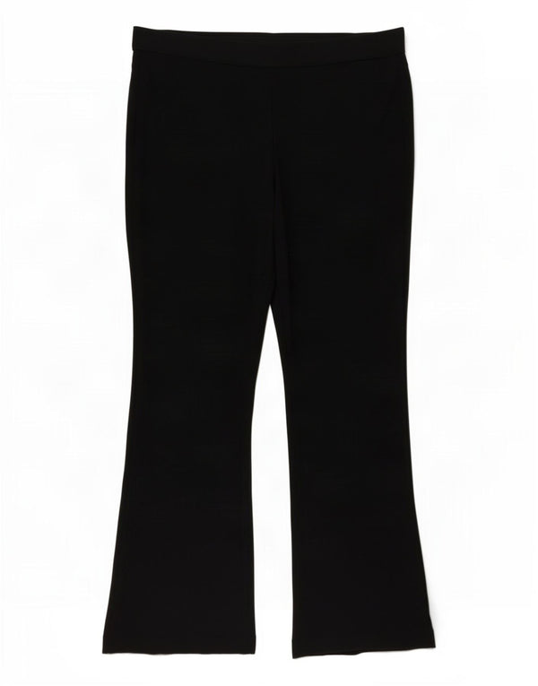 Spodnie damskie Marks & Spencer Bootcut UK 18 XL W38 L27 Czarne
