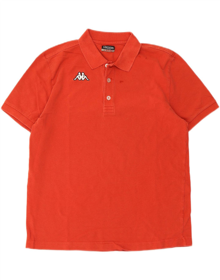 Męska koszulka polo Kappa, duża, czerwona