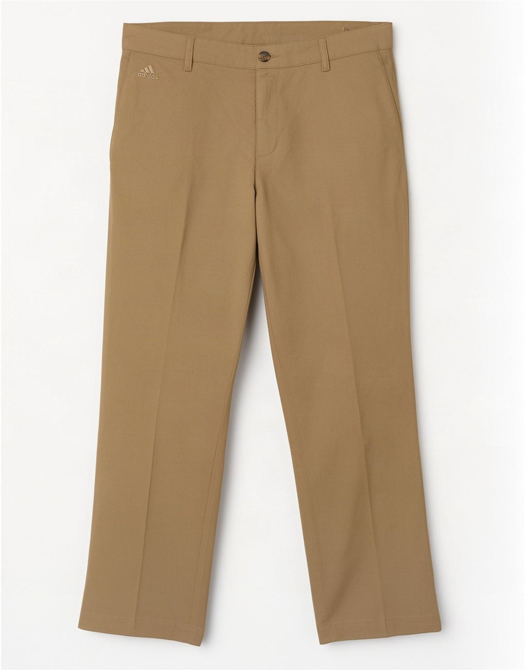Adidas Męskie Climalite Straight Chino Spodnie W34 L30 Beżowy Poliester
