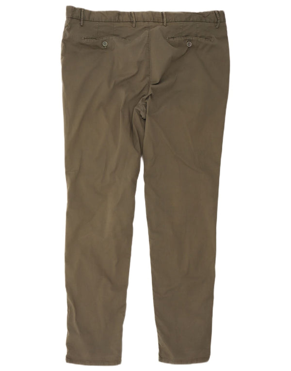 Spodnie męskie Massimo Dutti Slim Chino EU 50 2XL W40 L30 Khaki Cotton