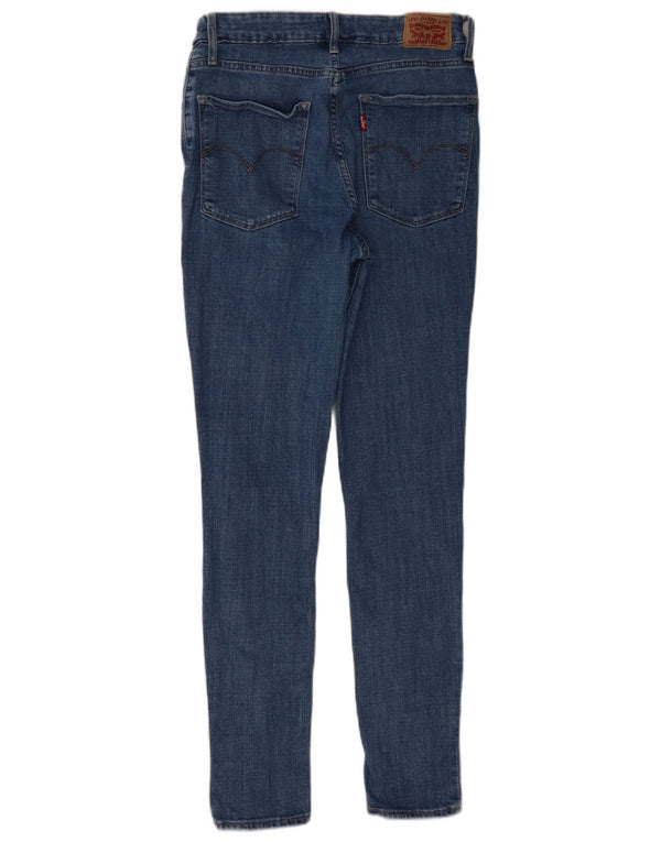 Damskie jeansy Levi's 721 z wysokim stanem W29 L30 Niebieska bawełna