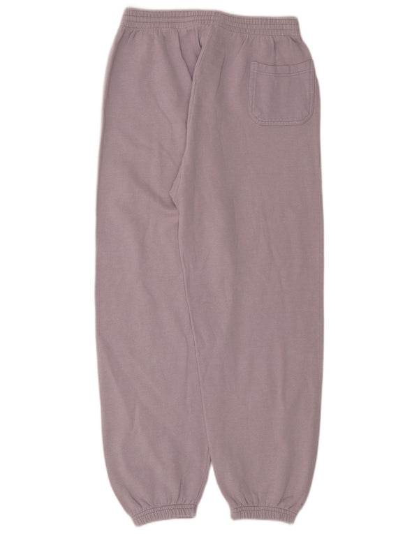 Champion Womens Tracksuit Trousers Joggers UK 10 Small  Purple Cotton