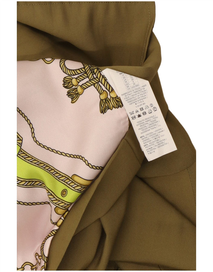 Damska marynarka dwurzędowa Anna Molinari UK 10 Small Khaki