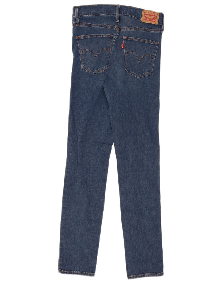 Damskie jeansy wyszczuplające Levi's W27 L29 niebieskie