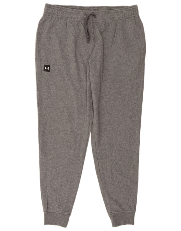 Męskie spodnie dresowe Under Armour Joggers XL, szare, bawełniane w plamki