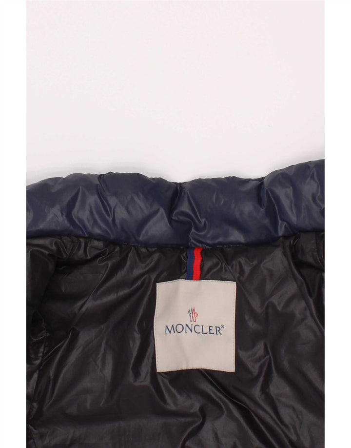 Kurtka wyściełana dla chłopców Moncler 18-24 miesiące Granatowy poliamid