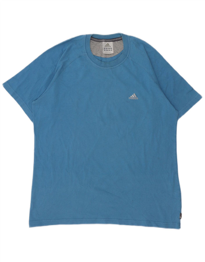 Adidas Męska koszulka Top Medium Blue Cotton