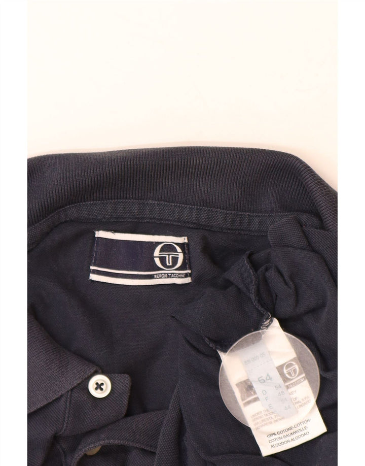 Męska koszulka polo SERGIO TACCHINI IT 54 XL, granatowa, bawełniana