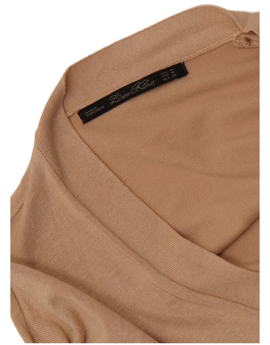 Sweter damski Zara Oversize Batwing Open Cardigan UK 14 średni beż