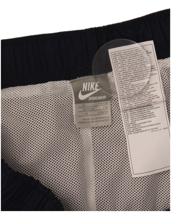 Męskie spodnie dresowe Nike Capri XL, granatowe, nylonowe