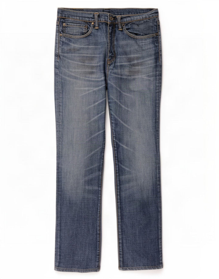 Męskie jeansy Levi's 511 Slim W34 L36 Niebieska bawełna