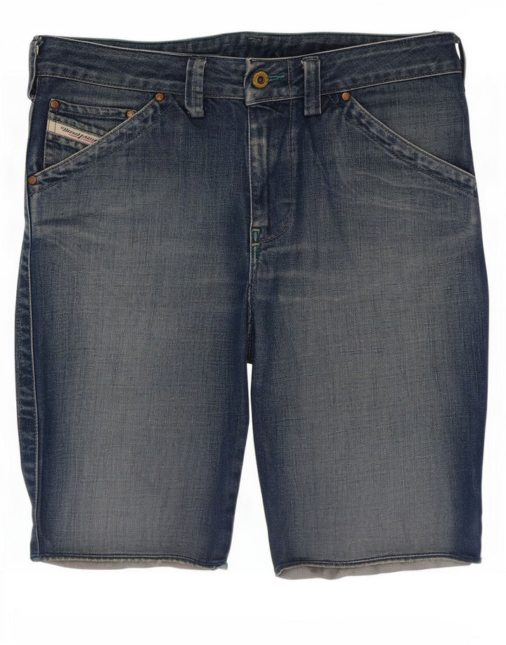 Damskie spodenki jeansowe Diesel W32, duże, niebieskie