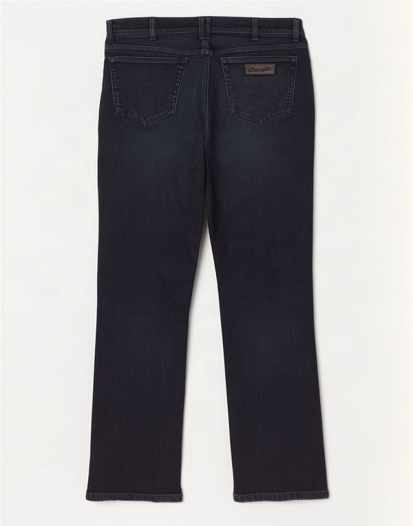 Męskie jeansy Wrangler Texas Straight W36 L32 Granatowe, bawełniane