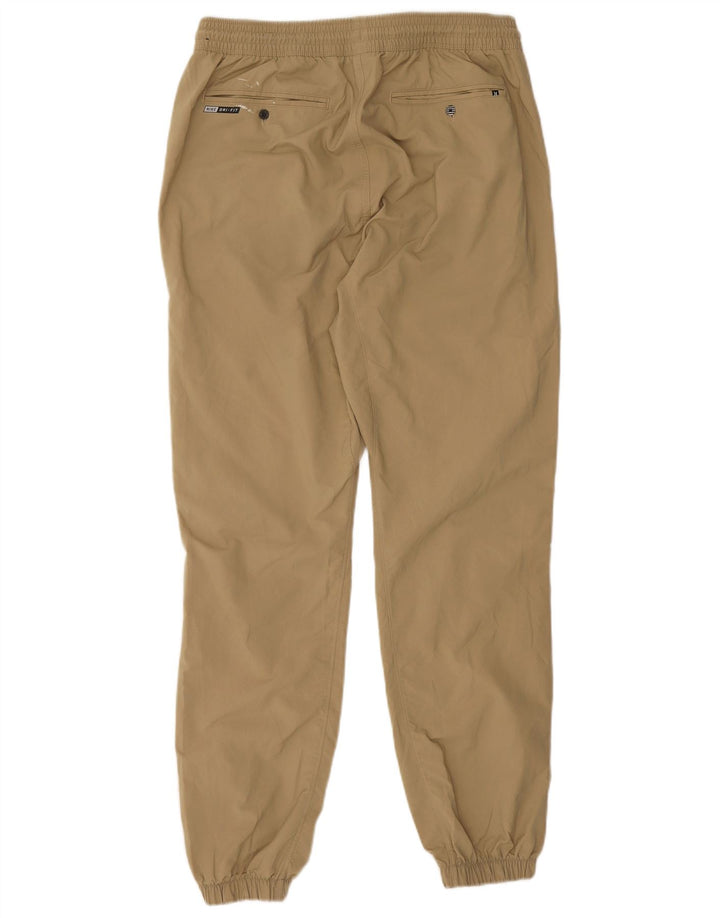 Wodoodporne spodnie męskie Hurley Dri Fit Joggers, nylon w kolorze średniego beżu
