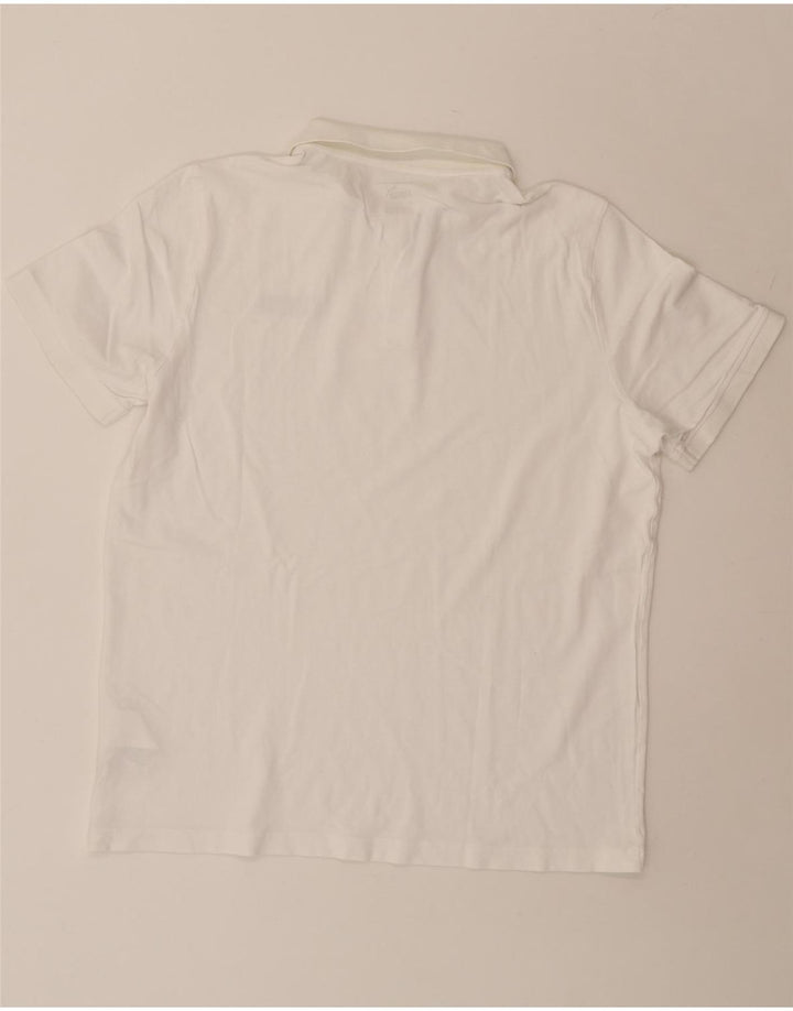 Męska koszulka polo PUMA, duża, biała, bawełniana