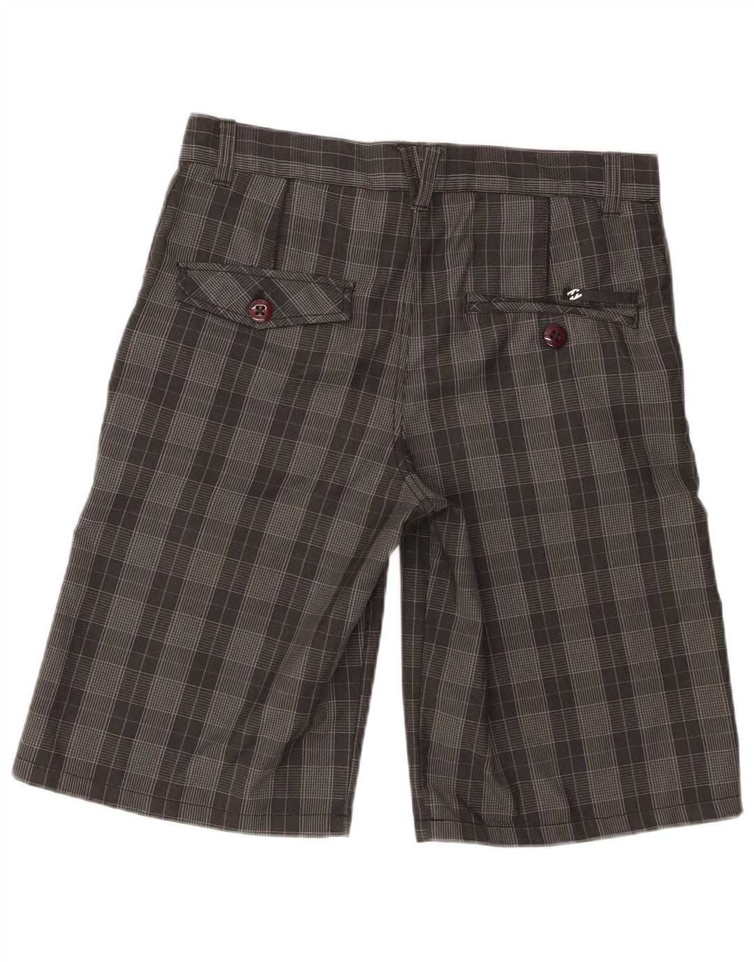 Chłopięce spodenki Chino Billabong 15-16 lat W32 Szary poliester w kratę