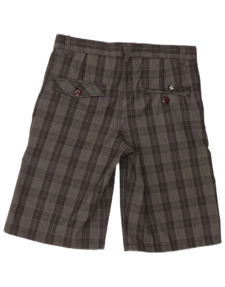 Chłopięce spodenki Chino Billabong 15-16 lat W32 Szary poliester w kratę