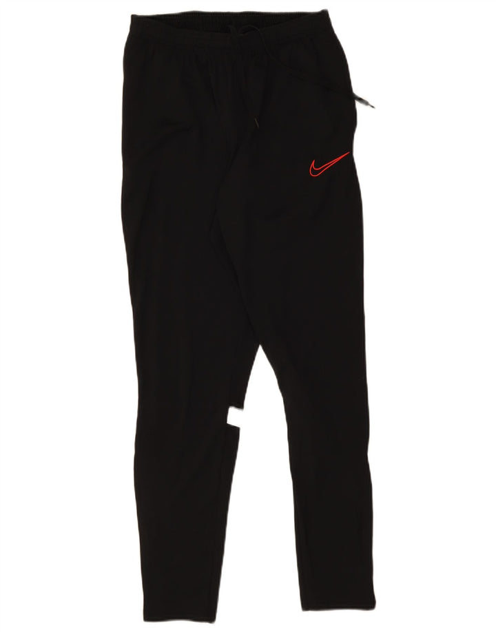 Męskie spodnie dresowe Nike Dri Fit, poliester w kolorze średniej czarnej kolorystyki