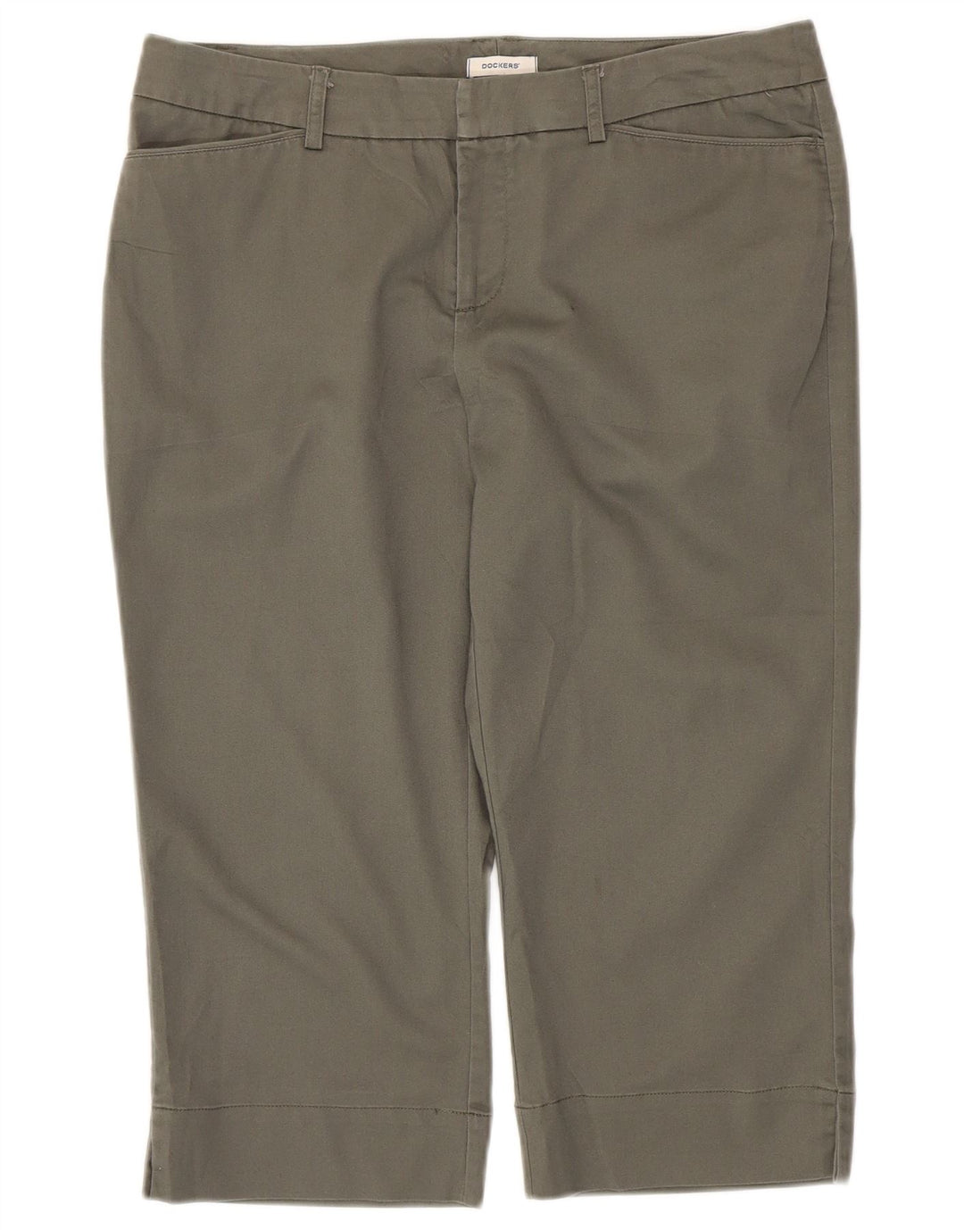 Spodnie damskie Dockers Capri US 10 Large W34 L20 Szara bawełna