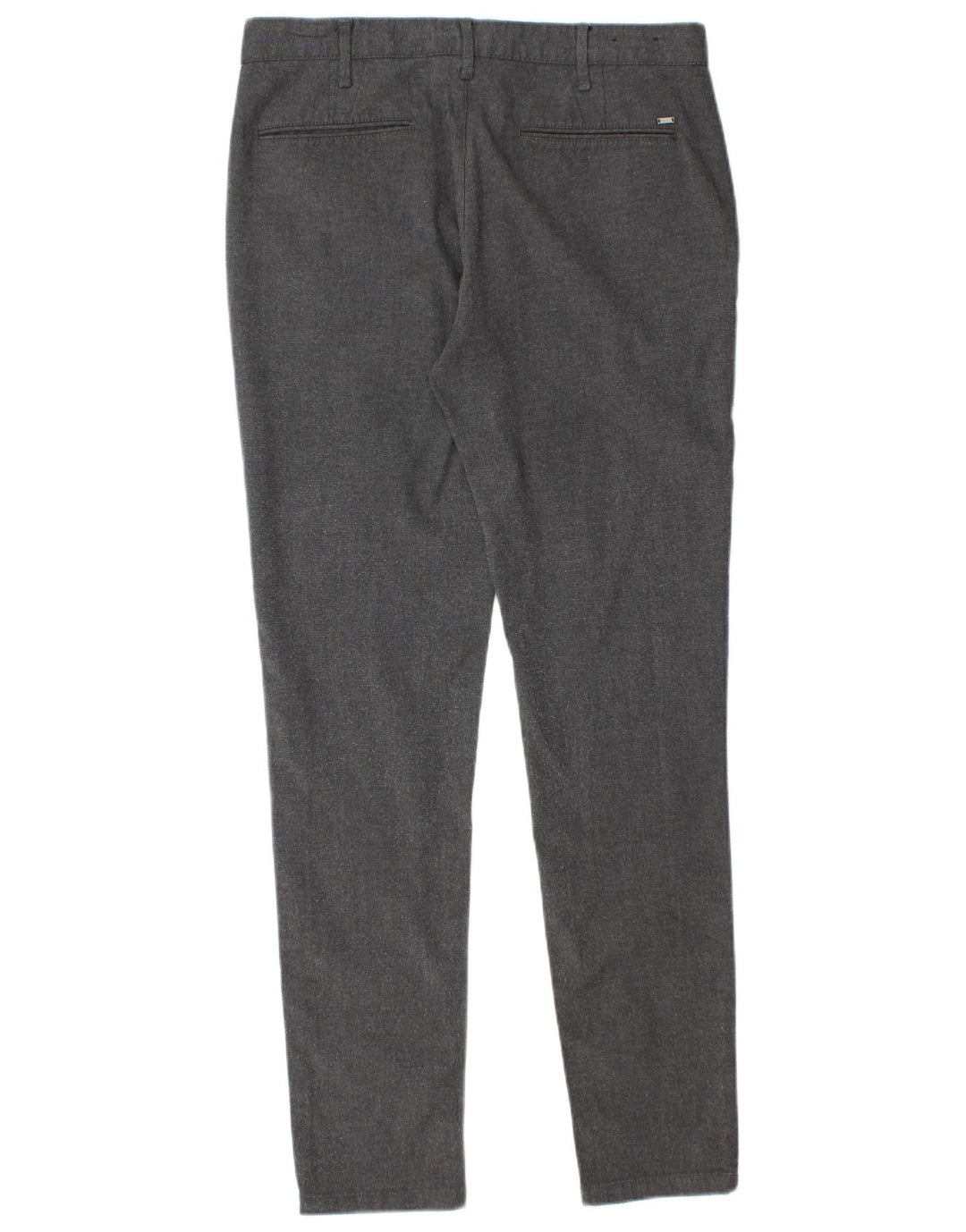 Męskie spodnie chino Zara EU 40 Medium W31 L30 Szary poliester