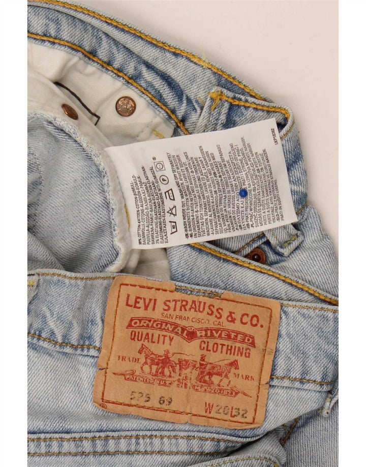 Damskie dżinsy Levi's 525 Bootcut W28 L32 Niebieska bawełna