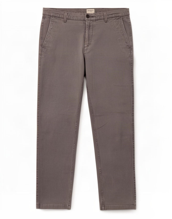 Męskie spodnie typu slim chino Dockers W32 L29 Szara bawełna