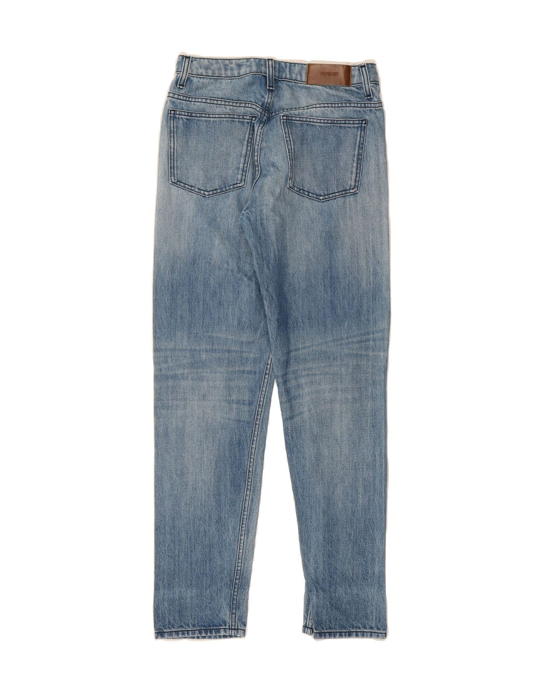 TOPSHOP Womens Slim Jeans W28 L30 Blue Vintage Topshop and Second-Hand Topshop from Messina Hembry 