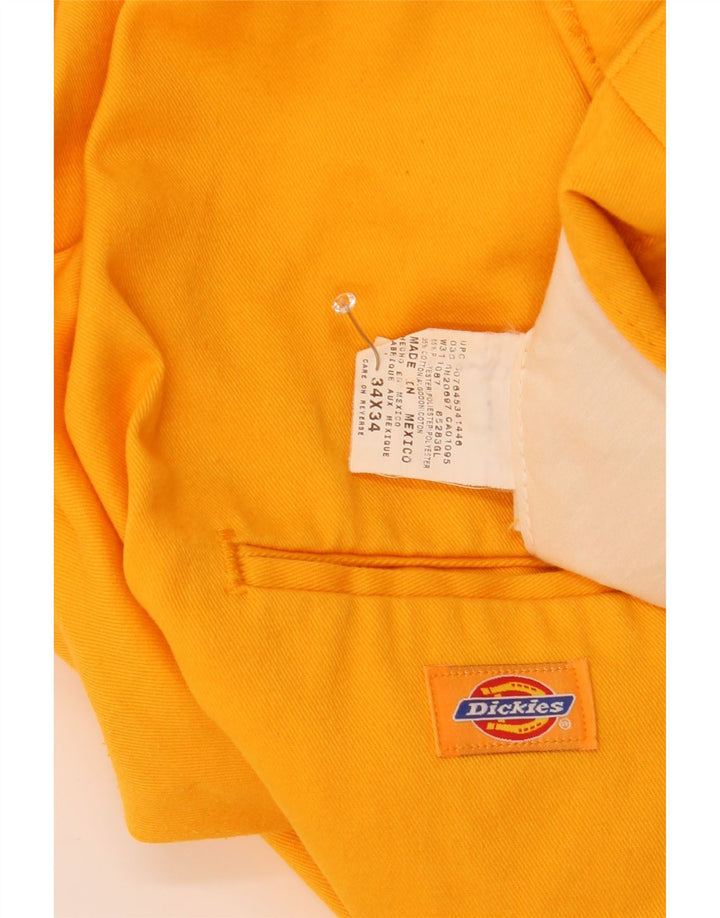 Męskie spodnie cargo Dickies W34 L24 Żółty poliester