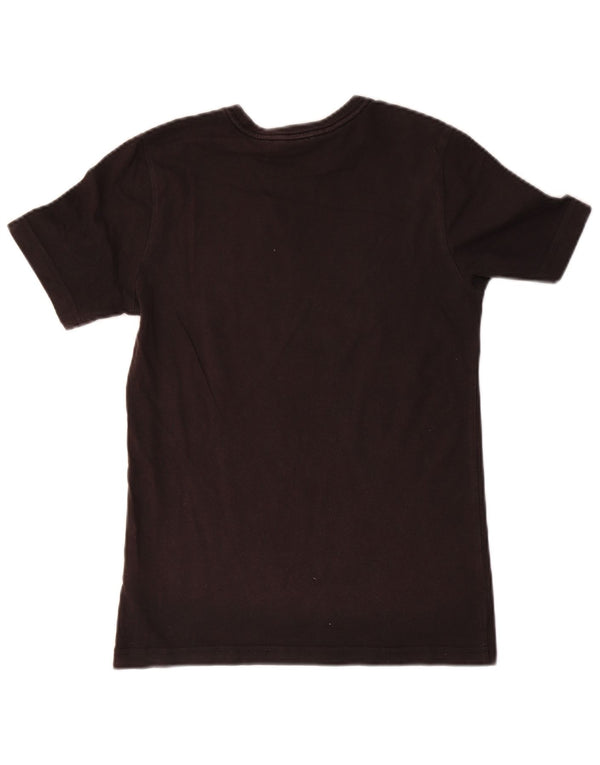 Chłopięcy T-shirt Adidas z grafiką, 11-12 lat, czarna bawełna