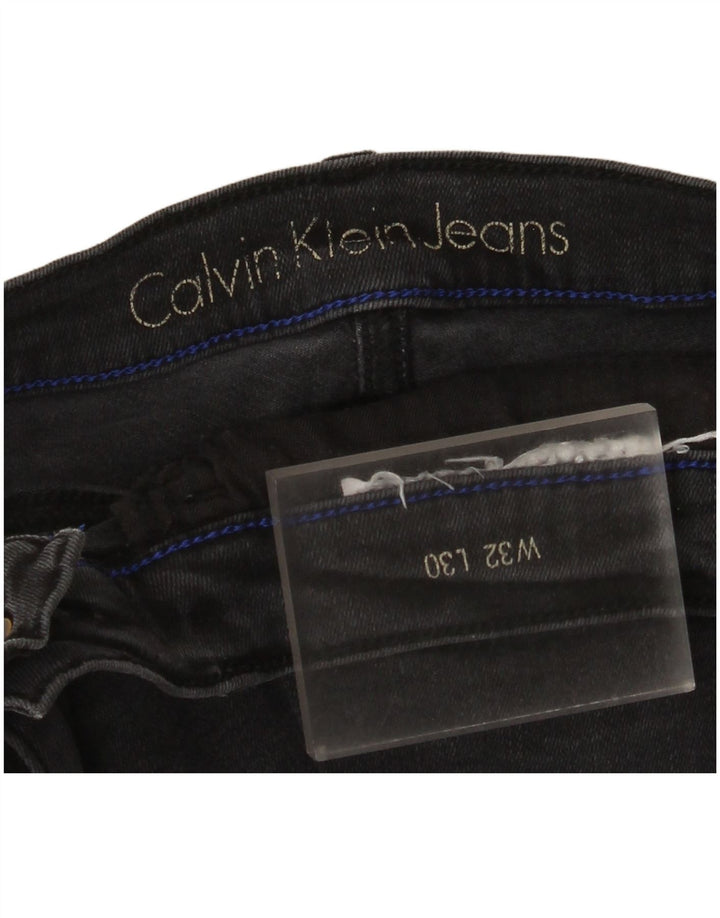 Damskie jeansy Calvin Klein W32 L30 czarne