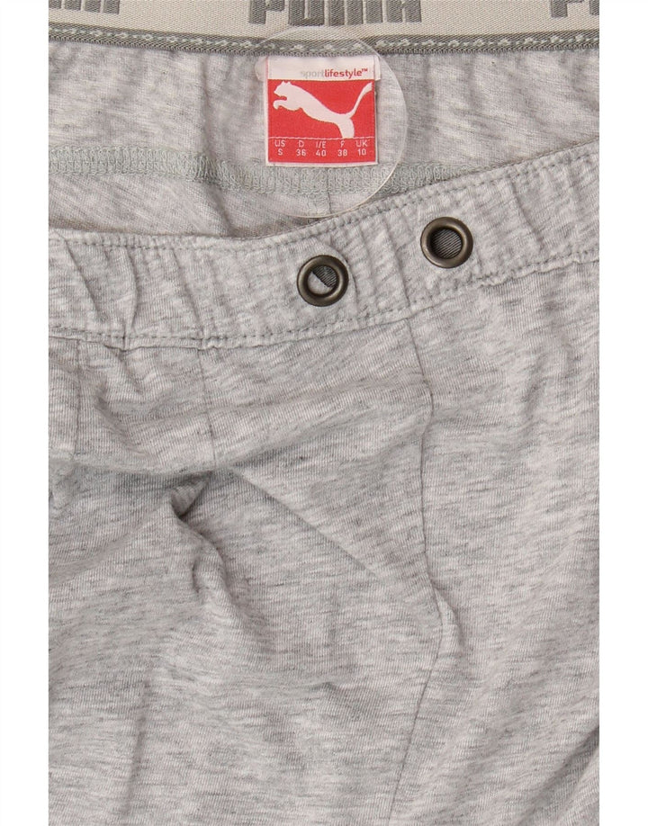 PUMA Womens Tracksuit Trousers Joggers UK 10 Small  Grey Vintage Puma and Second-Hand Puma from Messina Hembry 