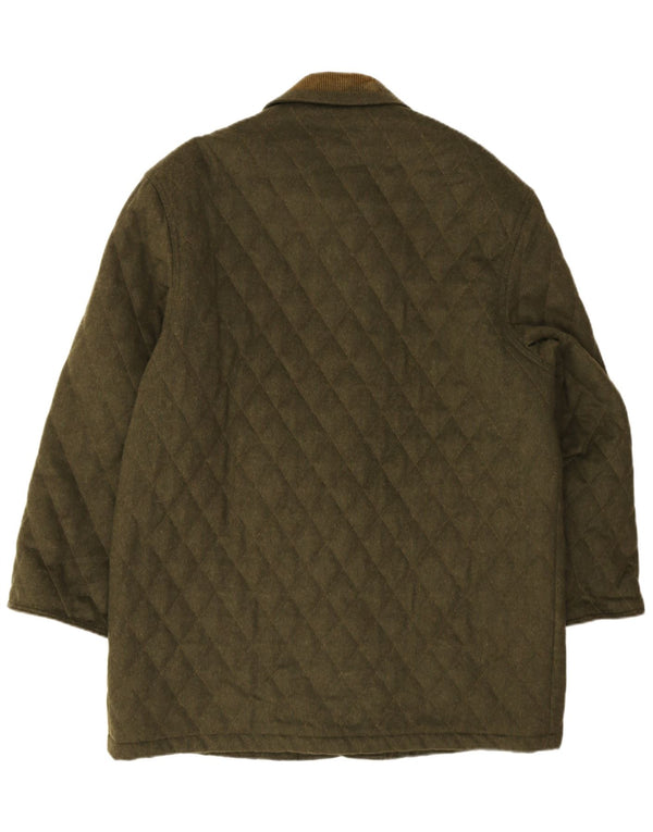 Męska pikowana kurtka Dolomiten IT 54 2XL Wełna khaki