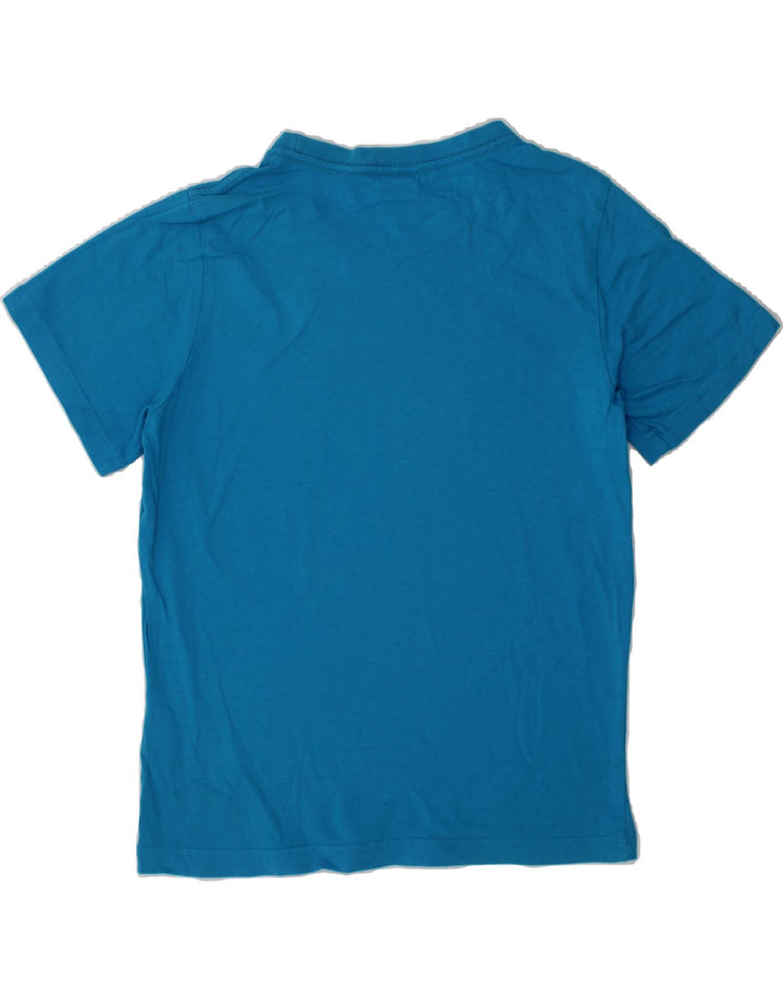 PUMA Boys Graphic T-Shirt Top 9-10 Years Medium Blue Cotton Vintage Puma and Second-Hand Puma from Messina Hembry 