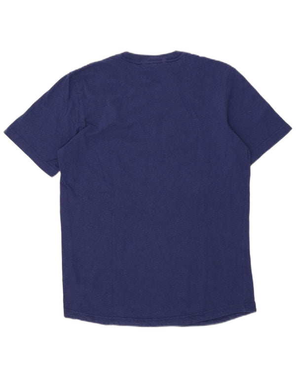 Męska koszulka graficzna Adidas Top Medium Blue Cotton