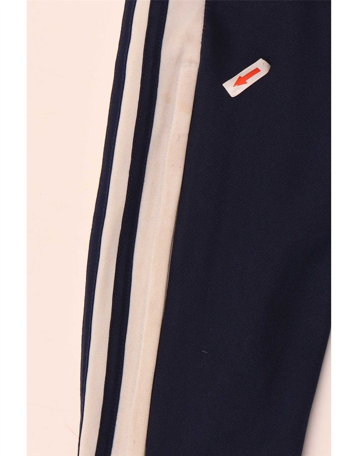Męskie spodnie dresowe Adidas Aeroready, średnio-granatowe, z blokami kolorów