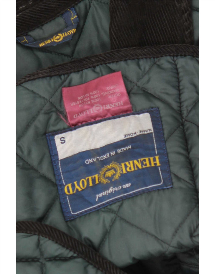Męska pikowana kurtka Henri Lloyd UK 36 Small Green Nylon