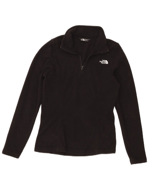 Damski sweter polarowy The North Face z zamkiem błyskawicznym, UK 6 XS, czarny poliester