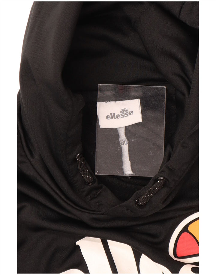 Chłopięcy sweter z kapturem ELLESSE w wieku 13-14 lat, czarny