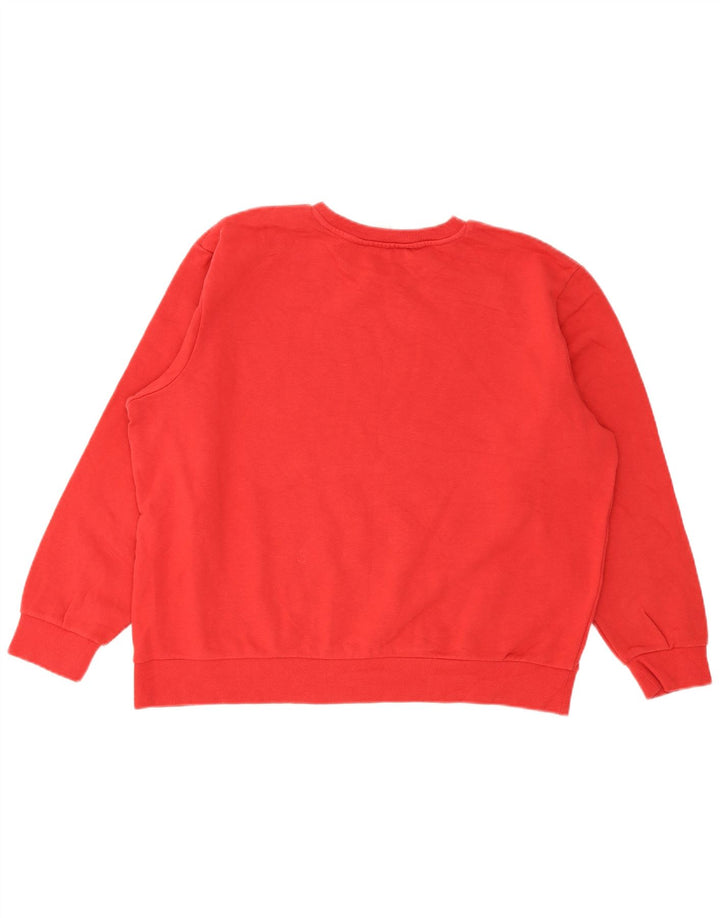 Marks & Spencer Męski sweter, duży, czerwony, bawełniany