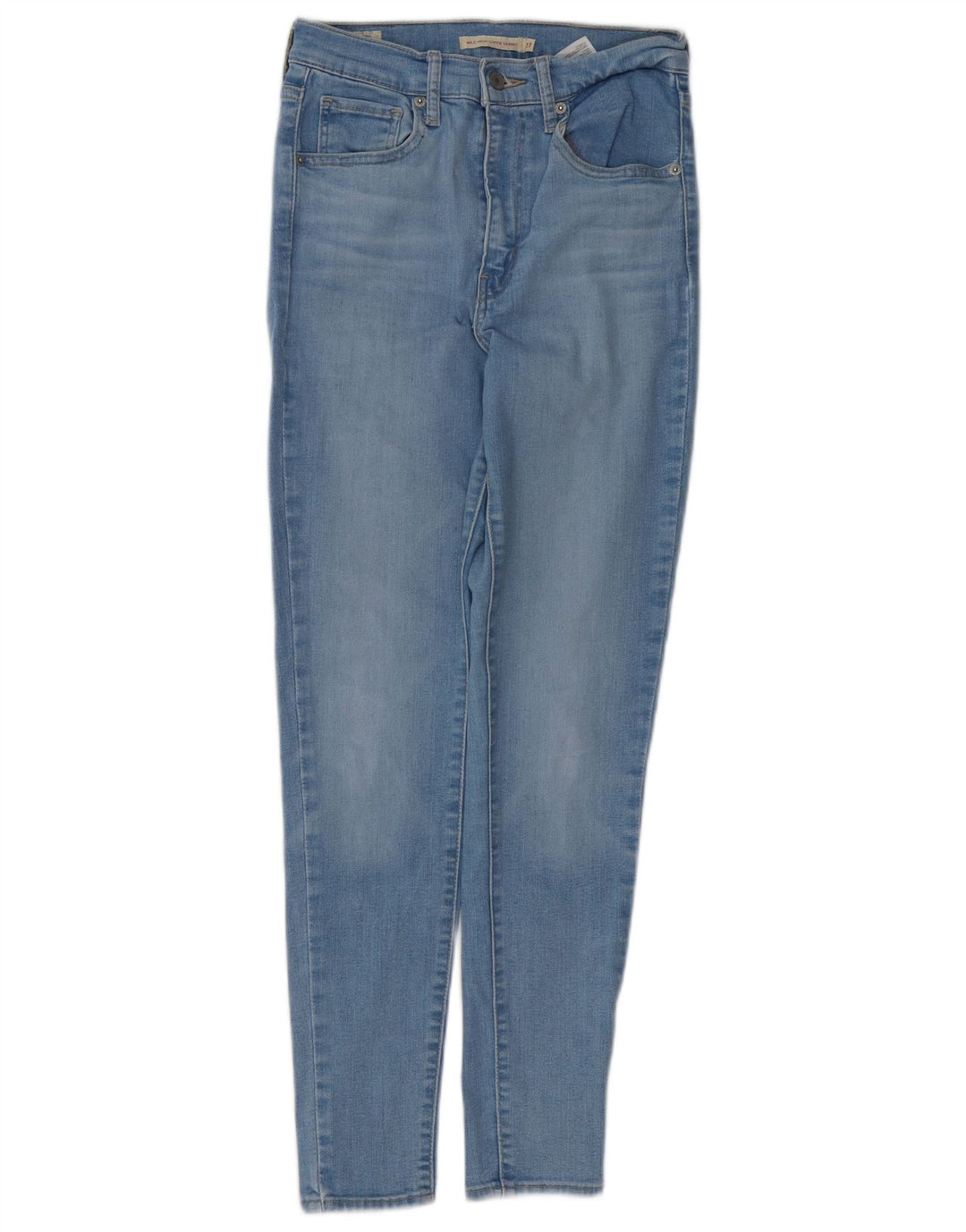 Damskie dżinsy LEVI'S Mile High Super Skinny W27 L28 Niebieskie bawełniane