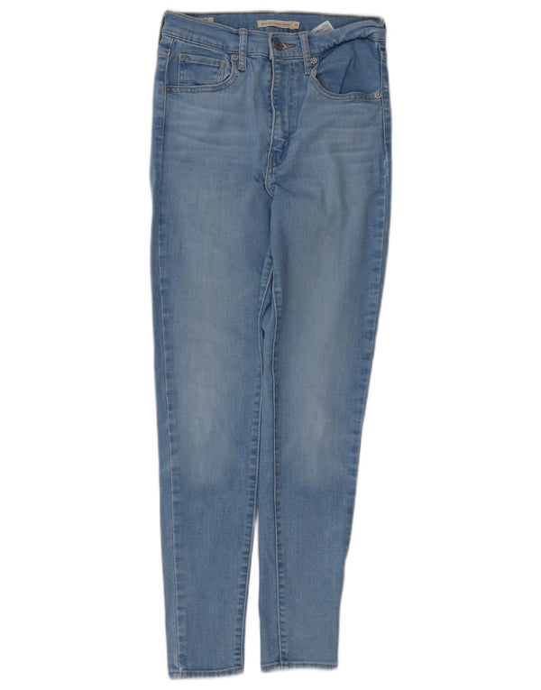 Damskie dżinsy LEVI'S Mile High Super Skinny W27 L28 Niebieskie bawełniane