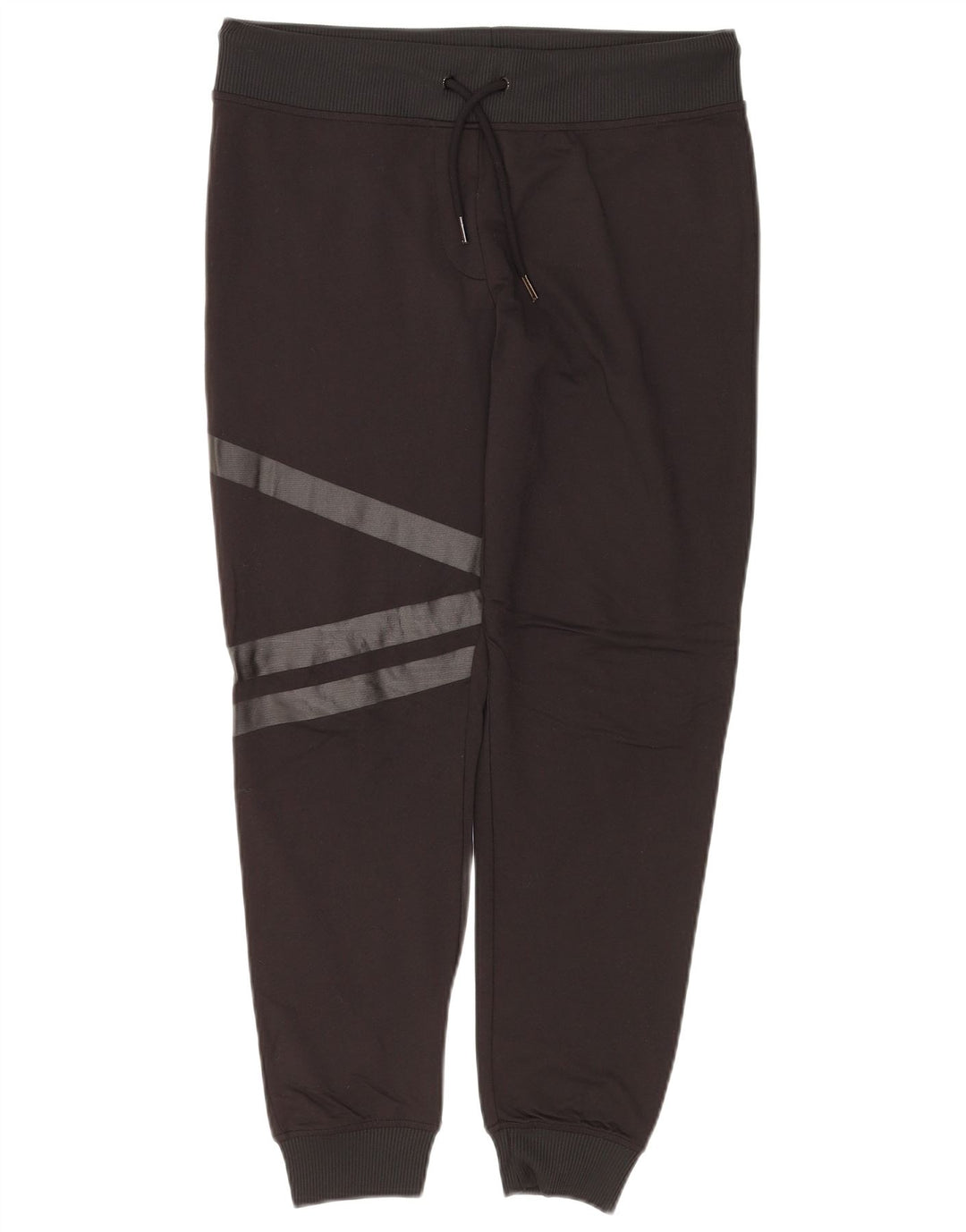 Damskie spodnie dresowe ZARA Joggers UK 14, duże czarne paski