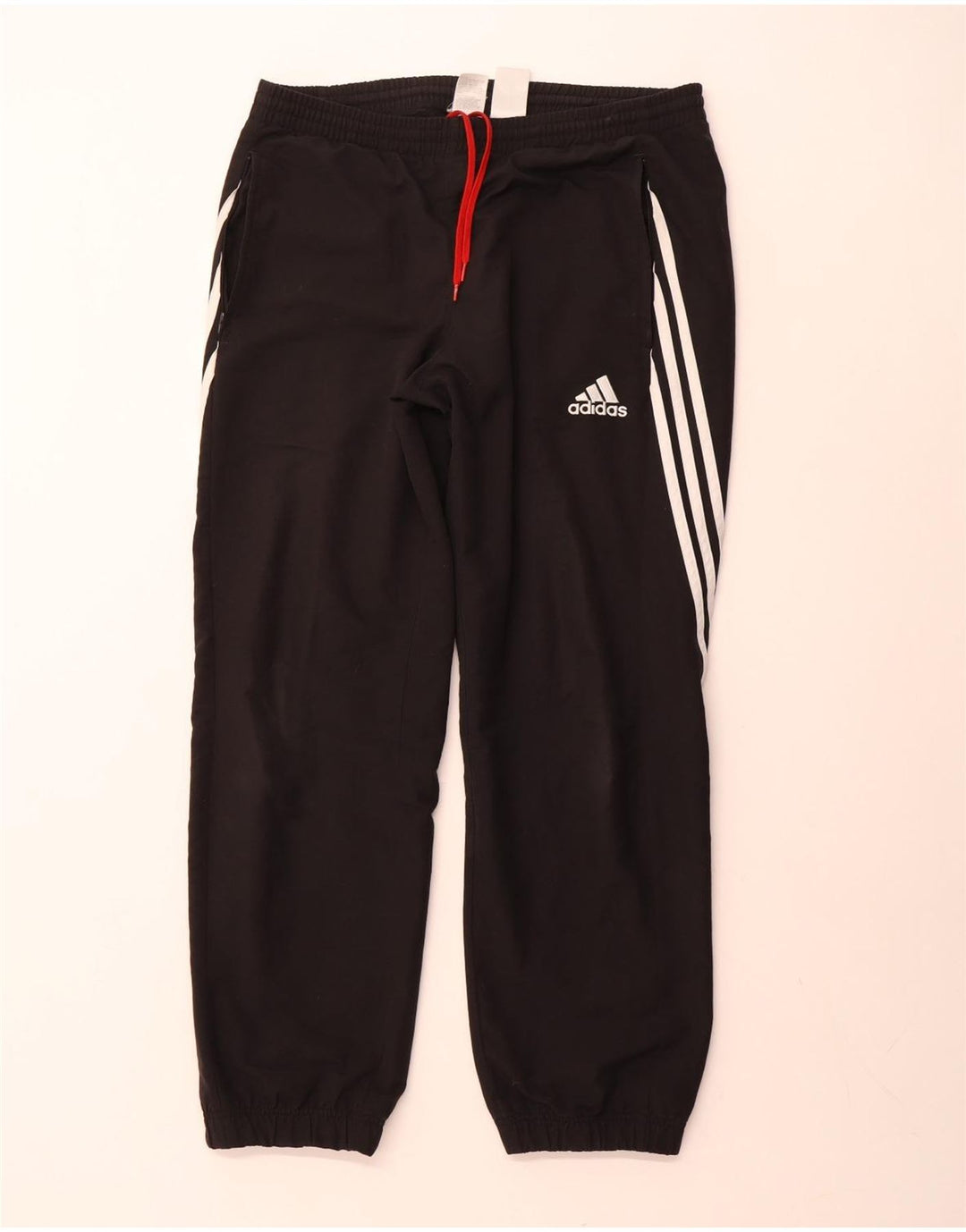 Adidas Męskie spodnie dresowe Joggery Średni czarny poliester