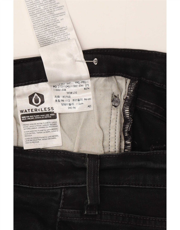 Męskie spodenki jeansowe Levi's 511 W38 XL, czarne, bawełniane
