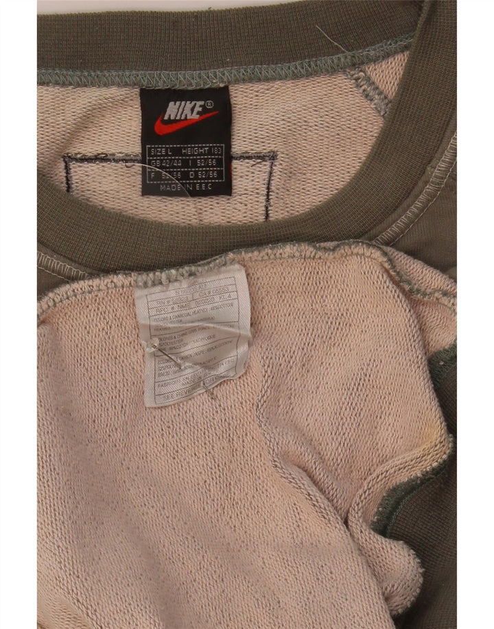 Bluza męska Nike, UK 42/44, duża, szara bawełna