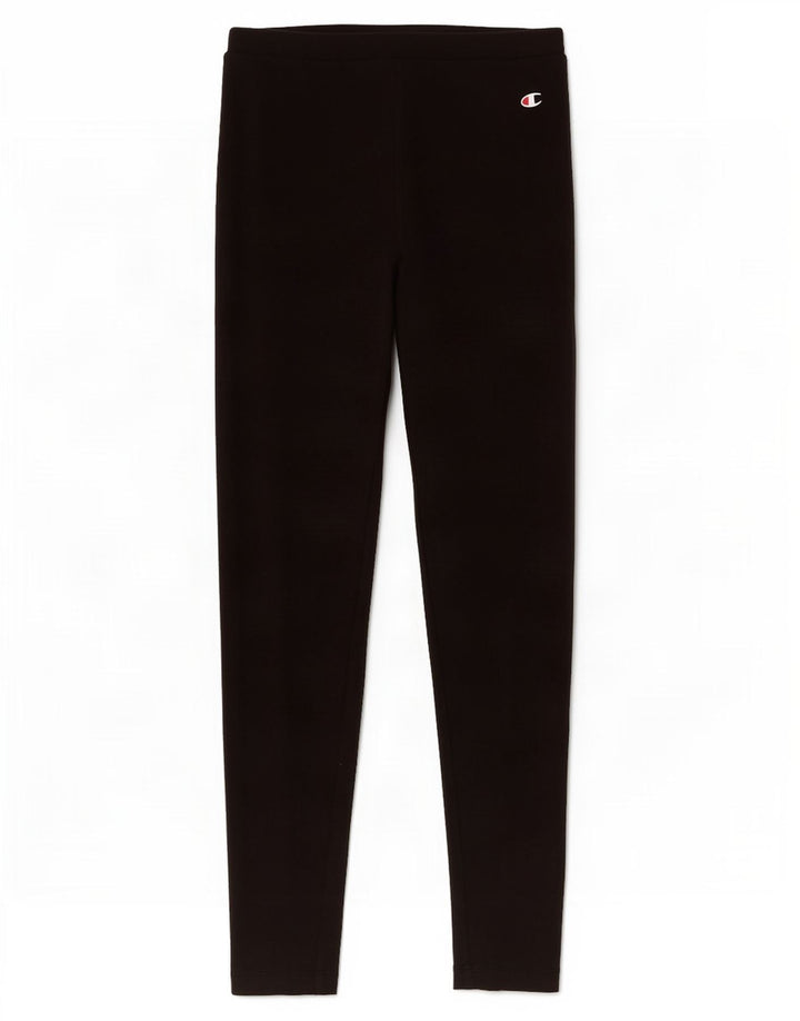 Legginsy damskie Champion UK 8 Small, czarne, bawełniane